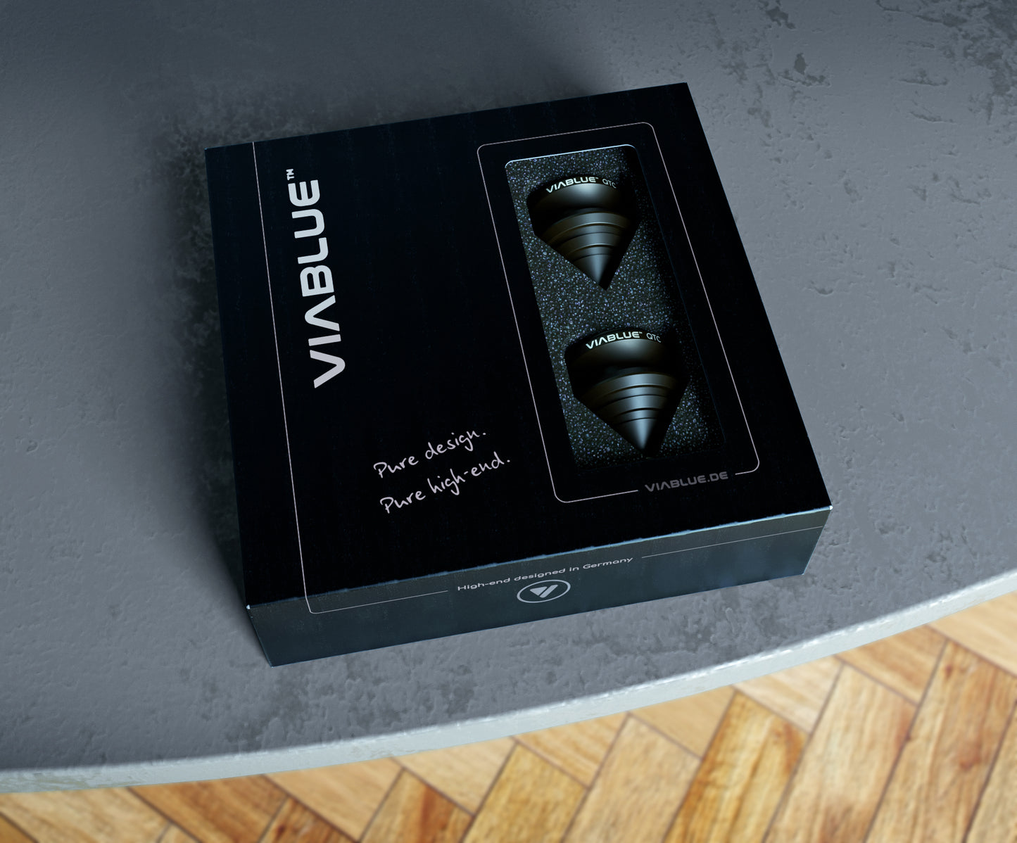 VIABLUE™ QTC Spikes with Ø 25mm Discs (1 set of 4 Pieces)