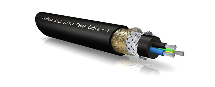VIABLUE™ X-25 Silver AC Power Cable USS 3x 2.5mm2