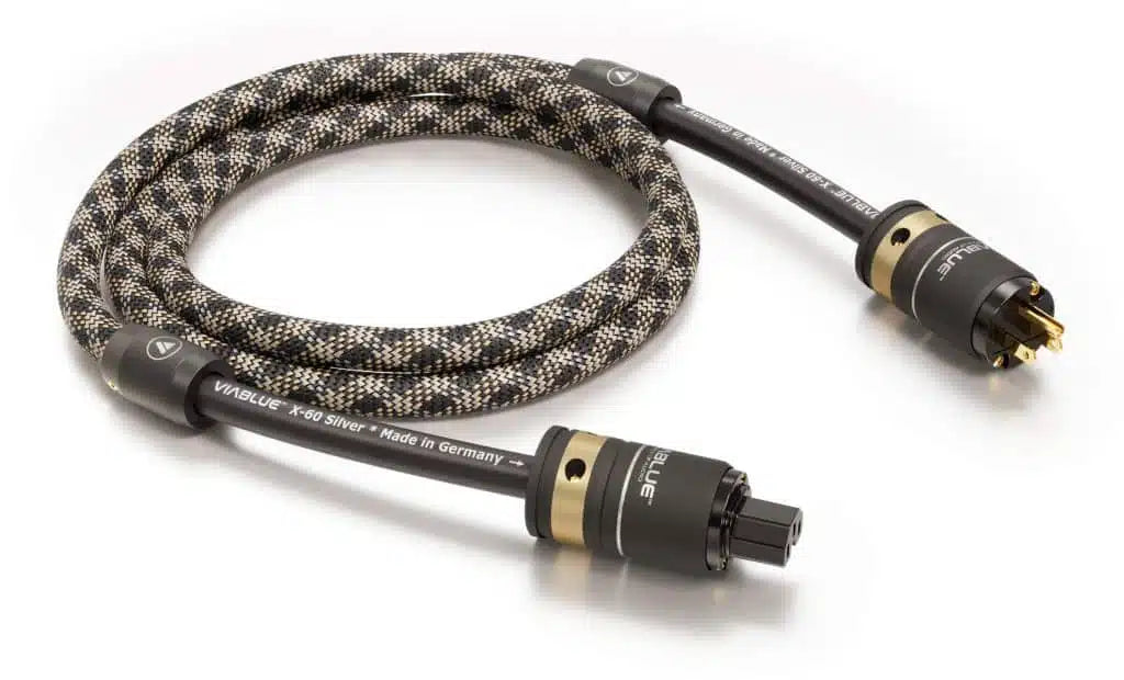 VIABLUE™ X-60 Silver AC Power Cable USS 3x 6.0mm2