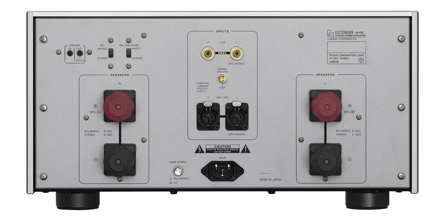 Luxman M-10X Flagship Stereo Power Amplifier