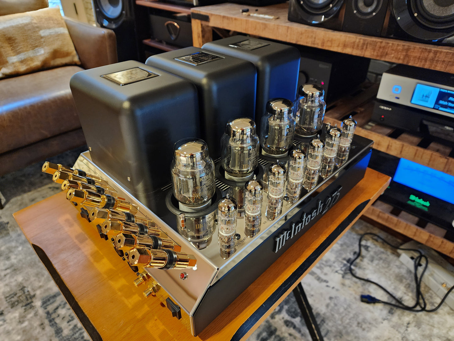 McIntosh MC275 2-Channel Vacuum Tube Amplifier Mk VI- Trade-in - 9.5/10