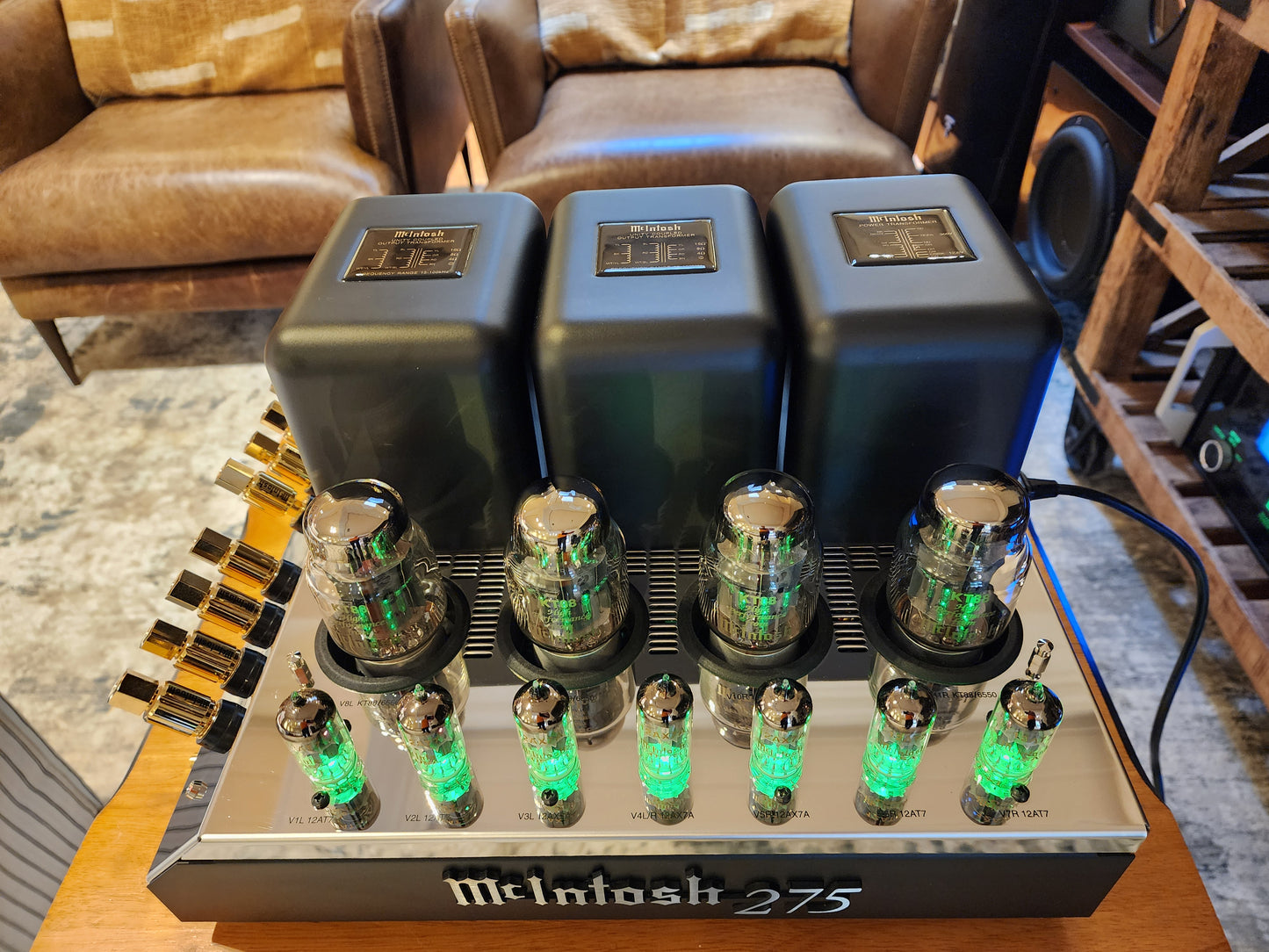 McIntosh MC275 2-Channel Vacuum Tube Amplifier Mk VI- Trade-in - 9.5/10
