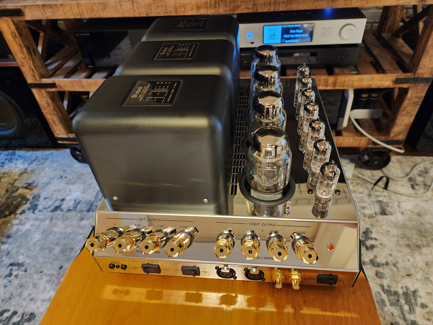 McIntosh MC275 2-Channel Vacuum Tube Amplifier Mk VI- Trade-in - 9.5/10