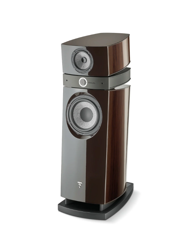 Focal Scala Utopia EVO III Black Face & Dark Walnut Sides - Each (Must Buy in Pairs) - with Warranty