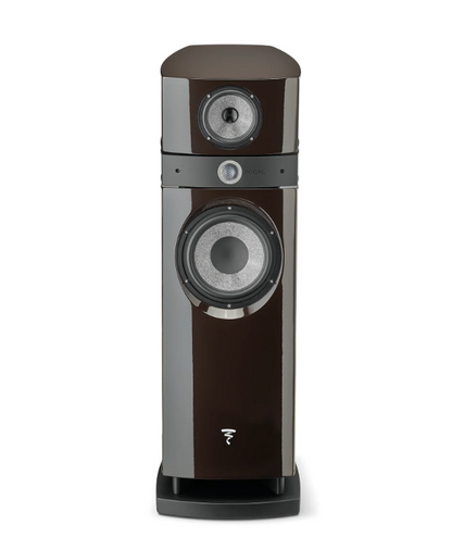 Focal Scala Utopia EVO III Black Face & Dark Walnut Sides - Each (Must Buy in Pairs) - with Warranty