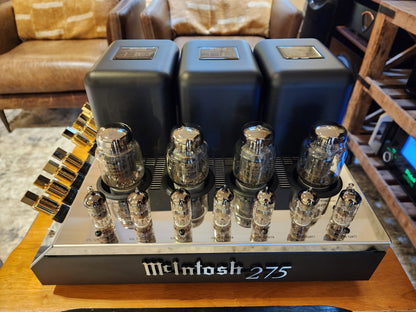 McIntosh MC275 2-Channel Vacuum Tube Amplifier Mk VI- Trade-in - 9.5/10